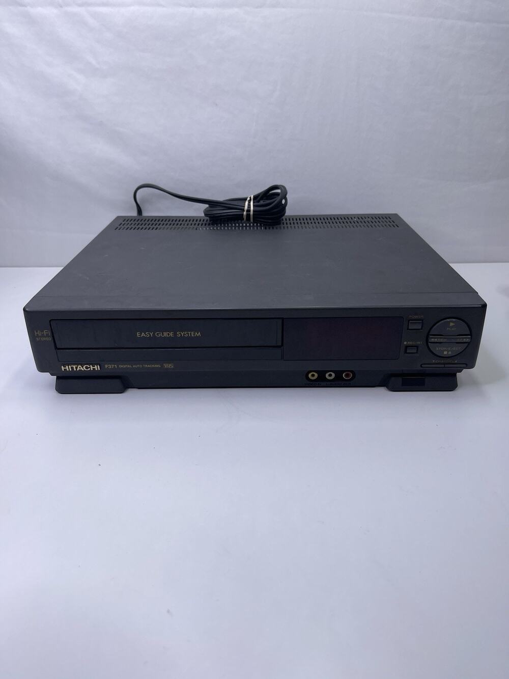 HITACHI VT-F371A VCR 4-Head VHS - For Parts or Repair - No Remote